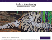 Tablet Screenshot of barbarayatesbeasley.com